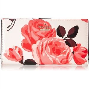 Kate Spade Cameron Street Roses Wallet